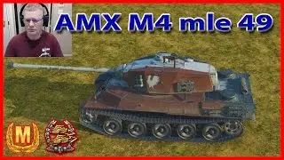 World Of Tanks AMX M4 mle 49 L Ace Tanker Gameplay
