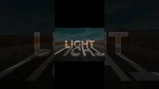 Create Light Text Effect – Glowing Text Effect 
