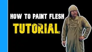 How To Paint Skin on 1/35 Figures TUTORIAL