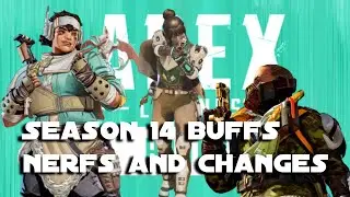 New season 14 buffs, nerfs and leaks. Apex legends
