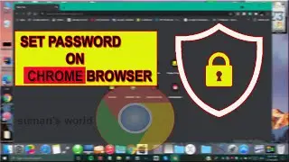 Set password on google chrome browser || protect your chrome browser