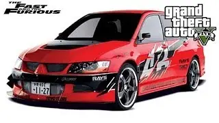 GTA 5 Custom Car Build: Fast and Furious Tokyo Drift Lancer : Sultan RS