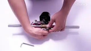 How to install gas supply shut off manipulator with gas alarm device automatic gas leakage control