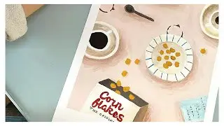MONDAY MORNING - Speed Painting Time-Lapse | taishō