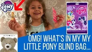My Little Pony Surprise Blind Bags Wave Film | Big Ted Kids TV MLP Toy Unboxing Video