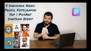5 Dakikada Kendi Profil Fotoğrafını Yap  | PicsArt Cartoon Efekt