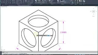 AutoCAD-Iso-Cube / Iso-Circle
