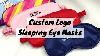 Promotional Sleeping Eye Masks | Custom Logo Eye Masks | Perfect gift for SPA, Salon, Hotel etc.