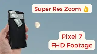 Google Pixel 7 Footage - Shooting for the Moon 🌔