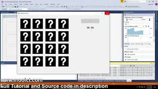 C# Tutorial Create a Memory Matching Game in Visual Studio