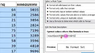 Conditional Formatting