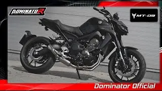 2020 Yamaha MT-09 | Full Dominator Exhaust | Sound & DYNO