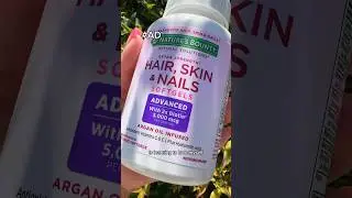 NATURE’S BOUNTY ADVANCED HAIR, SKIN, & NAILS SOFT GELS #ad #naturesbounty @NaturesBountyVitamins