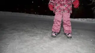 Каток у ДК Химиков в Барнауле