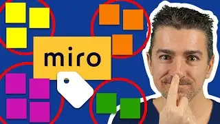 Miro Clustering - How to group sticky notes by author, color or label!
