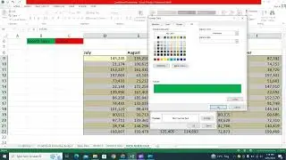 CONDITIONAL FORMATTING DATA VALIDATION EXCEL DROP DOWN LIST INCLUDING CELL COLOR CHANGE 