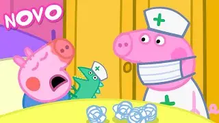 Peppa Pig Português Brasil | Dia de Cama | NOVO Contos da Peppa Pig