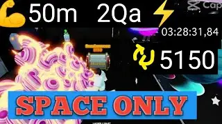 50M STRENGHT SPACE ONLY ! 5150TH REBIRTH ! STRONGMAN SIMULATOR ROBLOX