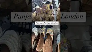 Punjabi jutti in London #southall #punjabijutti