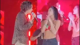 Silvestre Dangond y Ana del castillo en el lanzamiento de Ta Malo