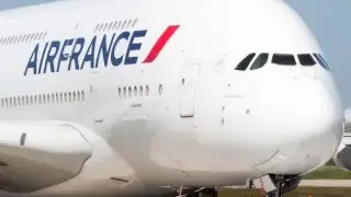 Air France mind-blowing landing! ✈️😱 #AvGeek #AviationLovers#aviation@BirminghamTravelling2024