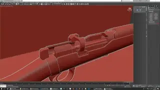 3d modeling a lee enfiled mkIII