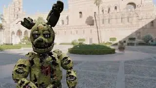 Springtrap ends up in the wrong universe [BLENDER]
