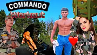 Commando training at home || para commando daily workout || YouTube calisthenics | desi dand workout