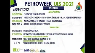 AGENDA TÉCNICA 29 DE ENERO 2021- PETROWEEK
