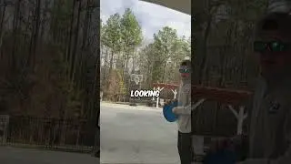 He has incredible frisbee talent 😱