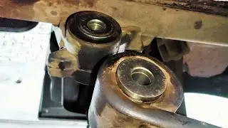 Replacement of DAF front leaf spring silent blocks | How to replace the silent blocks on a truck cor