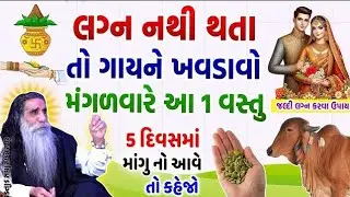 મંગળવારે આ ઉપાય કરવાથી લગ્ન જલદી થશે|| Jaldi Lagan Karva No Upaay 