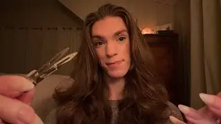 asmr hair clipping 🧸