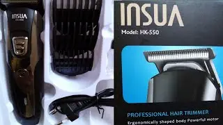 INSUA HK-550 traş makinesi ürün inceleme 
