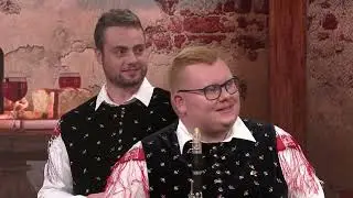 Ansambel Pik - Am Fass mit dem Harmonika: Modreator Rene Jernej Brilej PRVA TV - Slowenien