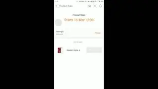 Mi flash sale with in 1 second stock goes out of stock take a pause at 58 sec