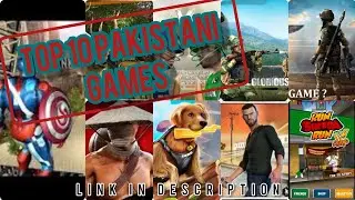 top 10 Pakistani games #tip4upresent #pakistanigames #viralvideo