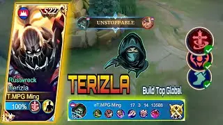 TERIZLA SKILL COMBO 2023 - BEST BUILD BURIED S29 | MOBILE LEGENDS