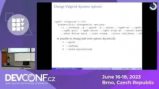 Debugging memory issues with Valgrind and GDB - DevConf.CZ 2023