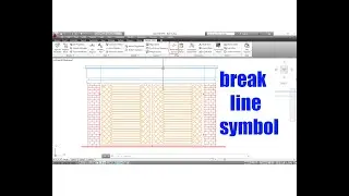 How to create breakline symbol in autocad