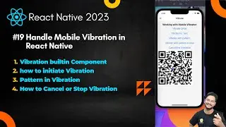 #19 Handle Mobile Vibration in React Native #reactnative #vibration #javascript