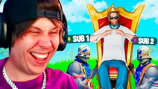 EL CHICO de LA SKIN JUEGA FORTNITE
