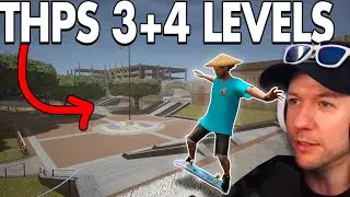 RATING TONY HAWK'S PRO SKATER 3 + 4 LEVELS ON THPS 1 + 2 PC