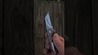 New @CiviviKnife Elementum button lock utility knife #knife