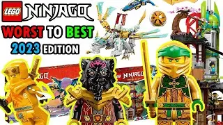 WORST to BEST | All Lego NINJAGO 2023 SETS!