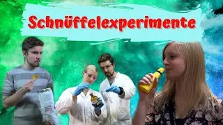 YouTube Kacke: Schnüffelexperimente
