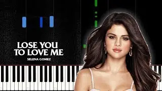 SELENA GOMEZ - Lose You To Love Me ||Piano Tutorial (Synthesia) by Anny_piano