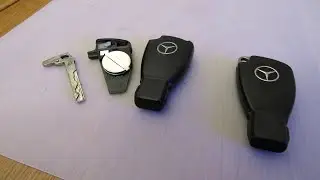 Mercedes Vito Van (older style) Key Fob Battery Replacement Change How To