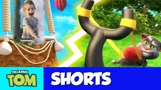 My Talking Tom 2 IN REAL LIFE | Balloon Battle