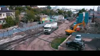 Панорамная видеосъемка с квадрокоптера для ООО "ГеоСпецТехнология".